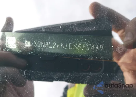 2013 Chevrolet Captiva Sport 2Ls z USA, uszkodzony, nr VIN 3GNAL2EK1DS615499